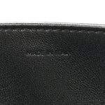 Shiny Calfskin Triomphe Chain Shoulder Bag Black