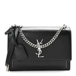 Calfskin Medium Monogram Sunset Black