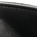 Lambskin Quilted Mini Square Flap Black
