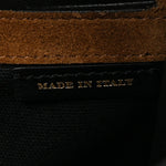 Derby Calfskin House Check Small Macken Crossbody Bag Black