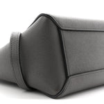 Grained Calfskin Nano Belt Bag Grey