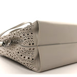 Lux Calfskin Vienne Wave Mina 25 Bag Perle