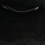 Soft Grained Calfskin Sangle Bucket Bag Black
