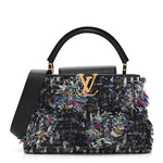 Tweed Calfskin Capucines MM Multicolor