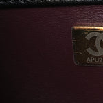 Lambskin Quilted Small Trendy CC Dual Handle Flap Bag Black