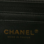 Lambskin Quilted Mini Rectangular Flap Black
