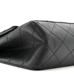 Aged Calfskin Quilted 2.55 Reissue 226 Flap Black
