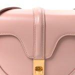 Satinated Calfskin Besace Small 16 Vintage Pink