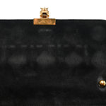 Lambskin Cannage Large Dioraddict Flap J’Adior Strap Black