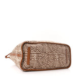 Visetos Large Liz Reversible Shopper Tote Cognac