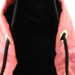 Nylon Medium Rucksack Backpack Bright Coral Pink