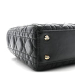 Lambskin Cannage Small My ABCDior Lady Dior Black