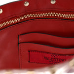 PVC Medium Rockstud Spike Shoulder Bag