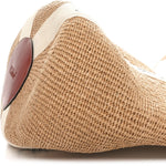 Raffia Large Woody Basket Bag White