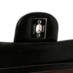 Lambskin Quilted Small Double Flap Black