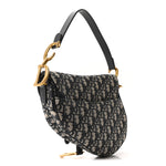 Oblique Saddle Bag Blue