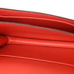 Epsom Enamel Constance 18 Rose Texas Rouge De Coeur