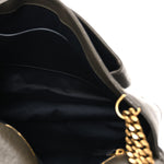 Grained Lambskin Monogram Large Niki Chain Satchel Light Musk
