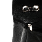 Caviar Quilted Jumbo Single Flap Black
