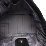 Lambskin Studded Accordion CC Flap Black