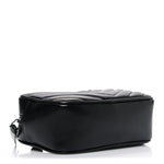 Calfskin Matelasse Monogram Lou Belt Bag Black