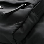 Tessuto Nylon Montagna Belt Bag Black