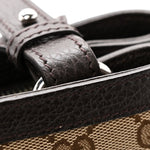 GG Monogram Large Joy Tote Bag Dark Brown