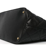 Caviar Quilted CC Timeless Soft Tote Black