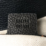 Pebbled Calfskin Large Soho Hobo Black