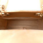 Metallic Lambskin Cannage Small My ABCDior Lady Dior Rose Gold