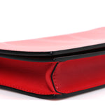 Calfskin Love Lab Go Logo Chain Pouch Rouge Pur