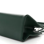 Vegan Leather Small Shopping Bag Dark Olive