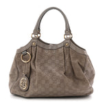 Guccissima Medium Sukey Tote Taupe