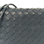Nappa Intrecciato Small Loop Camera Bag Thunder
