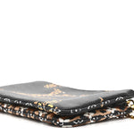 Monogram Giant Jungle Pochette Double Zip Black