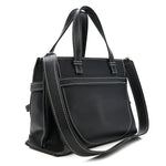 Calfskin Gate Tote Midnight Blue