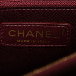 Caviar Quilted Small Coco Handle Flap Black