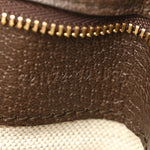 GG Supreme Monogram Textured Dollar Calfskin Web Medium Blondie Top Handle Shoulder Flap Bag Beige Ebony New Acero