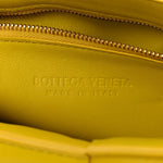 Nappa Maxi Intreccio Padded Cassette Crossbody Bag Buttercup