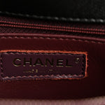 Caviar Quilted Small Coco Handle Flap Black