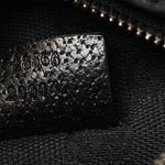 GG Monogram Double Pocket Belt Bag Black