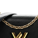 Epi Twist Shoulder Bag MM  Black