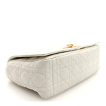 Grained Calfskin Cannage Large Caro Bag Ivory