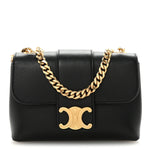 Supple Calfskin Mini Victoire Bag Black