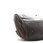 Calfskin Medium Paddington Satchel Chocolate