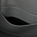 Smooth Calfskin Small Bel Air Clutch On Strap Cloud Grey