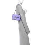 Lambskin Matelasse Small GG Marmont Shoulder Bag Lapis