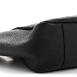 Grained Deerskin Bea Tote Black
