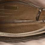 Nylon Saffiano Bi-Color Tote Grey