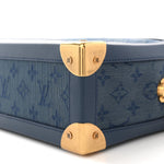Denim Monogram Soft Trunk Navy